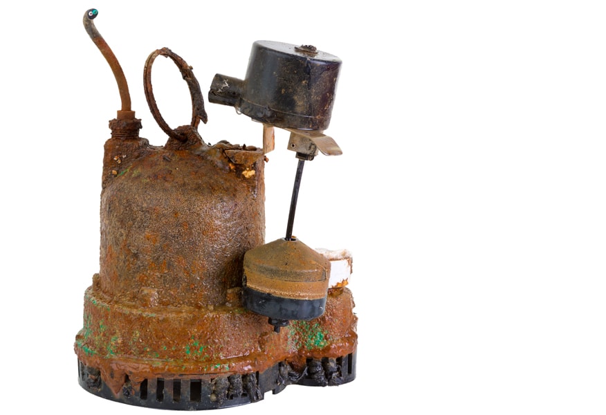 old sump pump